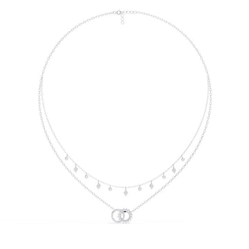 Celestial Charm Double-Layer Necklace