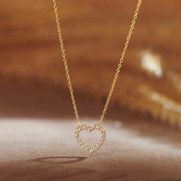 Heart Diamond Necklace