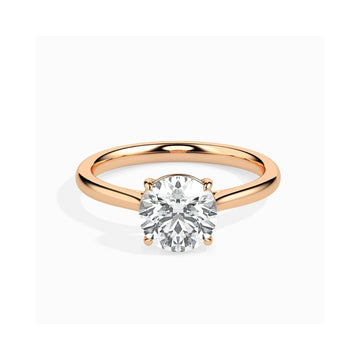 Round Cut Solitaire Engagement Ring