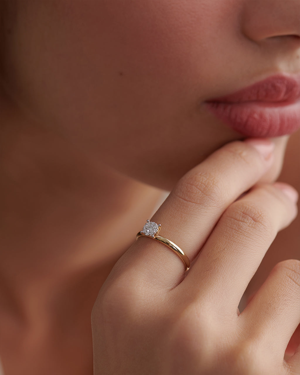 Classic Round Diamond Ring