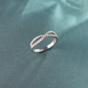 Infinity Diamond Ring
