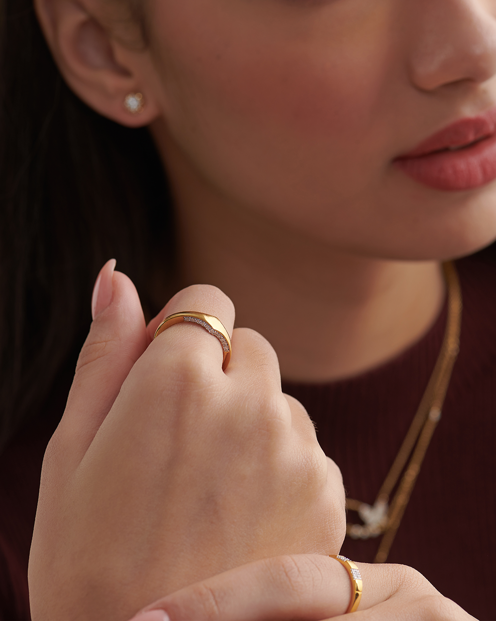 Diamond Signet Ring