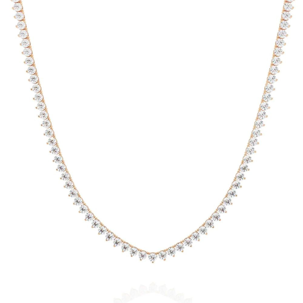 Classic Diamond Tennis Necklace