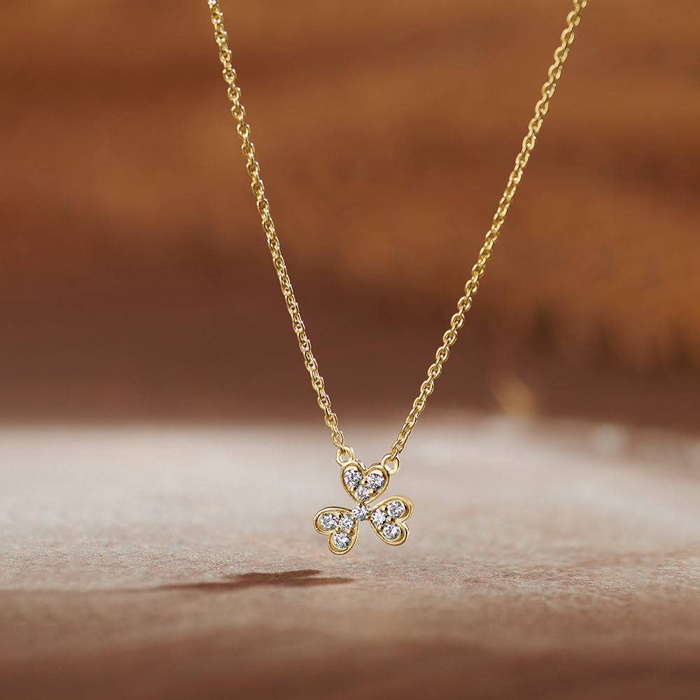 Petal Diamond Necklace