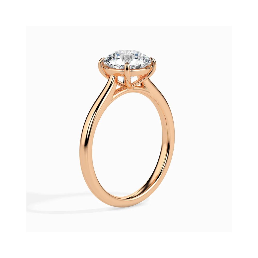 Round Cut Solitaire Engagement Ring