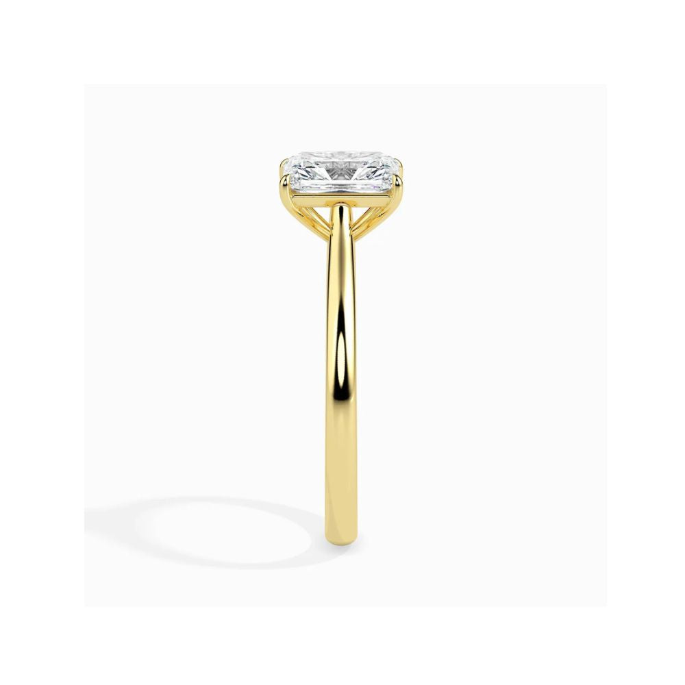 Radiant Cut Solitaire Engagement Ring