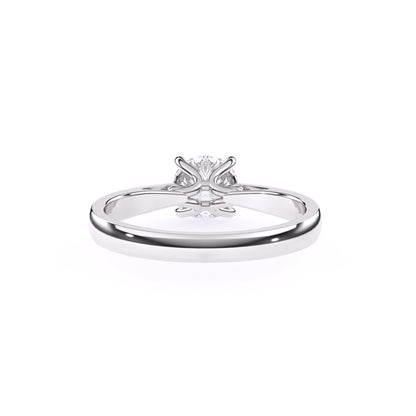 Classic Round Diamond Engagement Ring